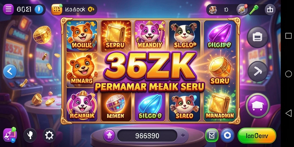 Tampilan menarik dari gameplay Slot 365ZK dengan efek visual yang mengesankan.