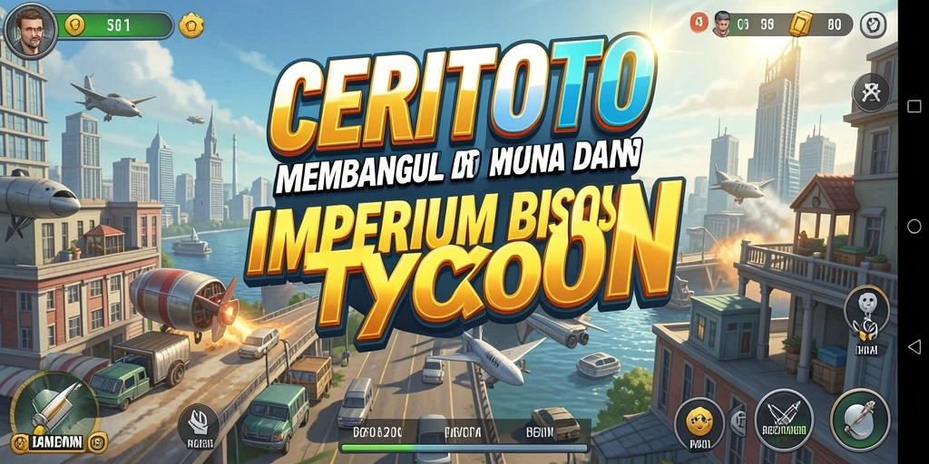 Tangkapan layar CERITOTO menampilkan momen mendebarkan saat memainkan gameplay Tycoon.