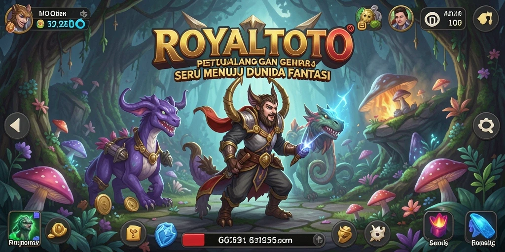 Tangkapan layar utama dari gameplay menyenangkan di ROYALTOTO.