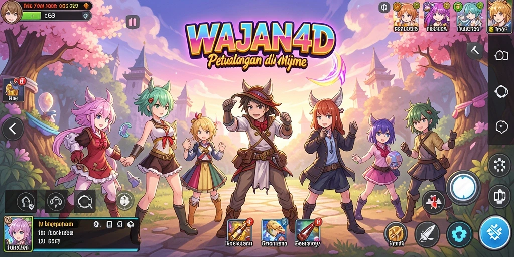 Tampilan menakjubkan dari pertarungan di WAJAN4D.